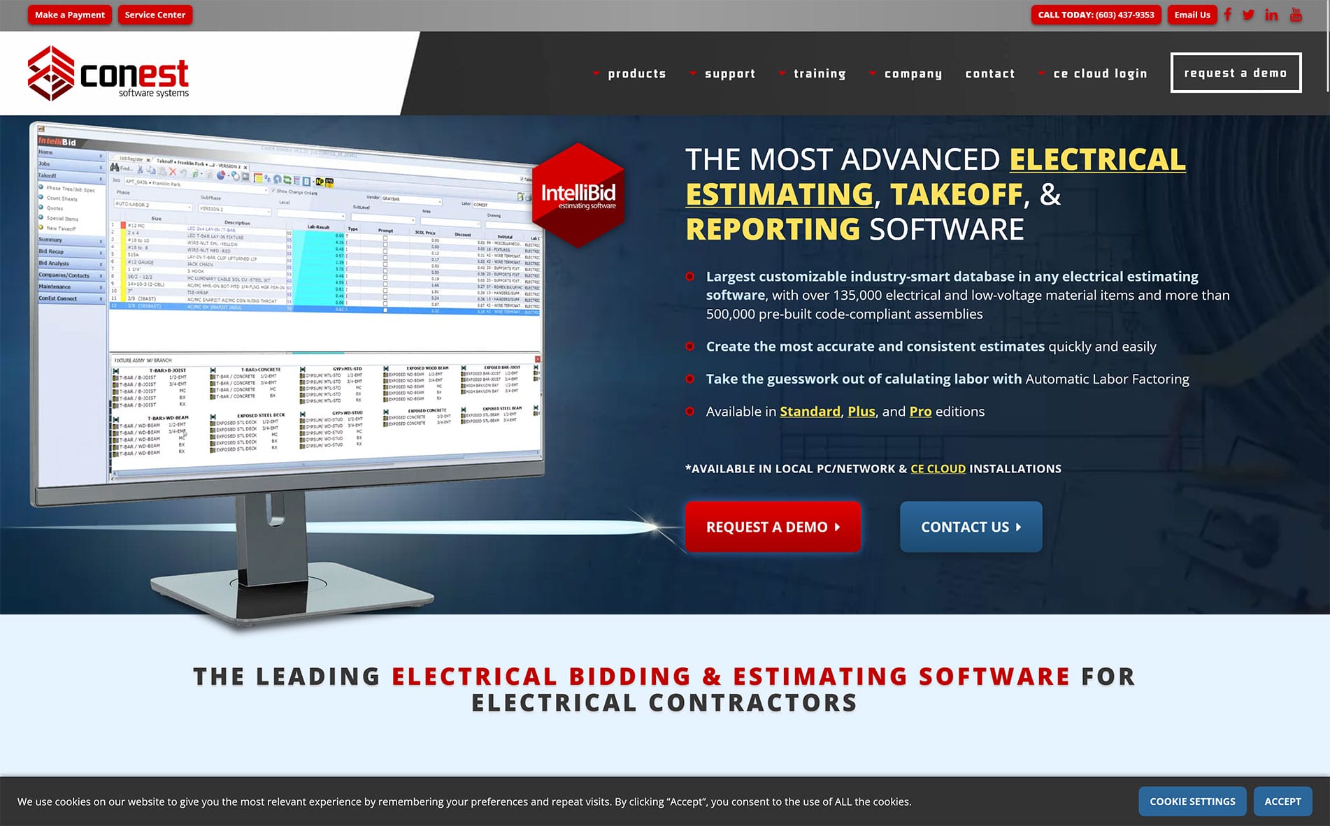Website Design - conest.com